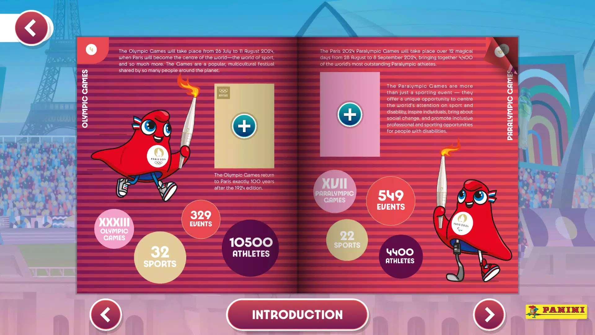 Paris 2024 Album by Panini Screenshot 3