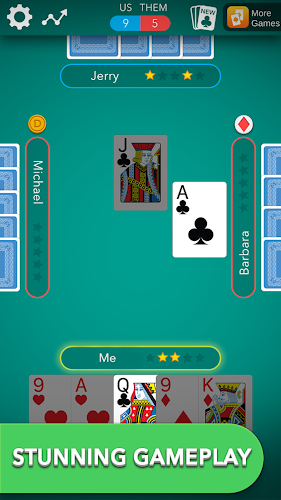 Euchre Classic Card Game 스크린샷 2