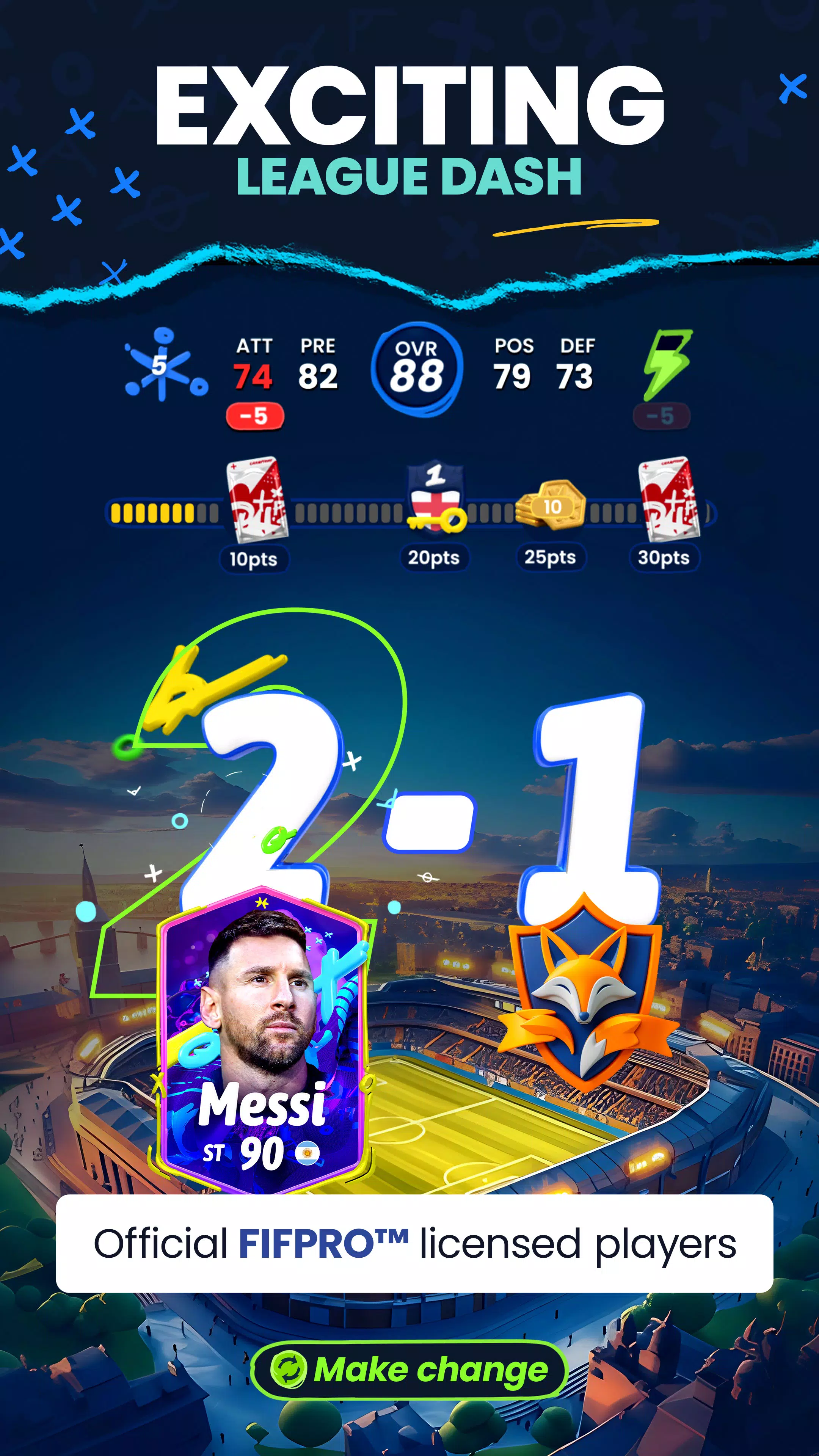 Matchday™ Champions: Soccer Capture d’écran 3