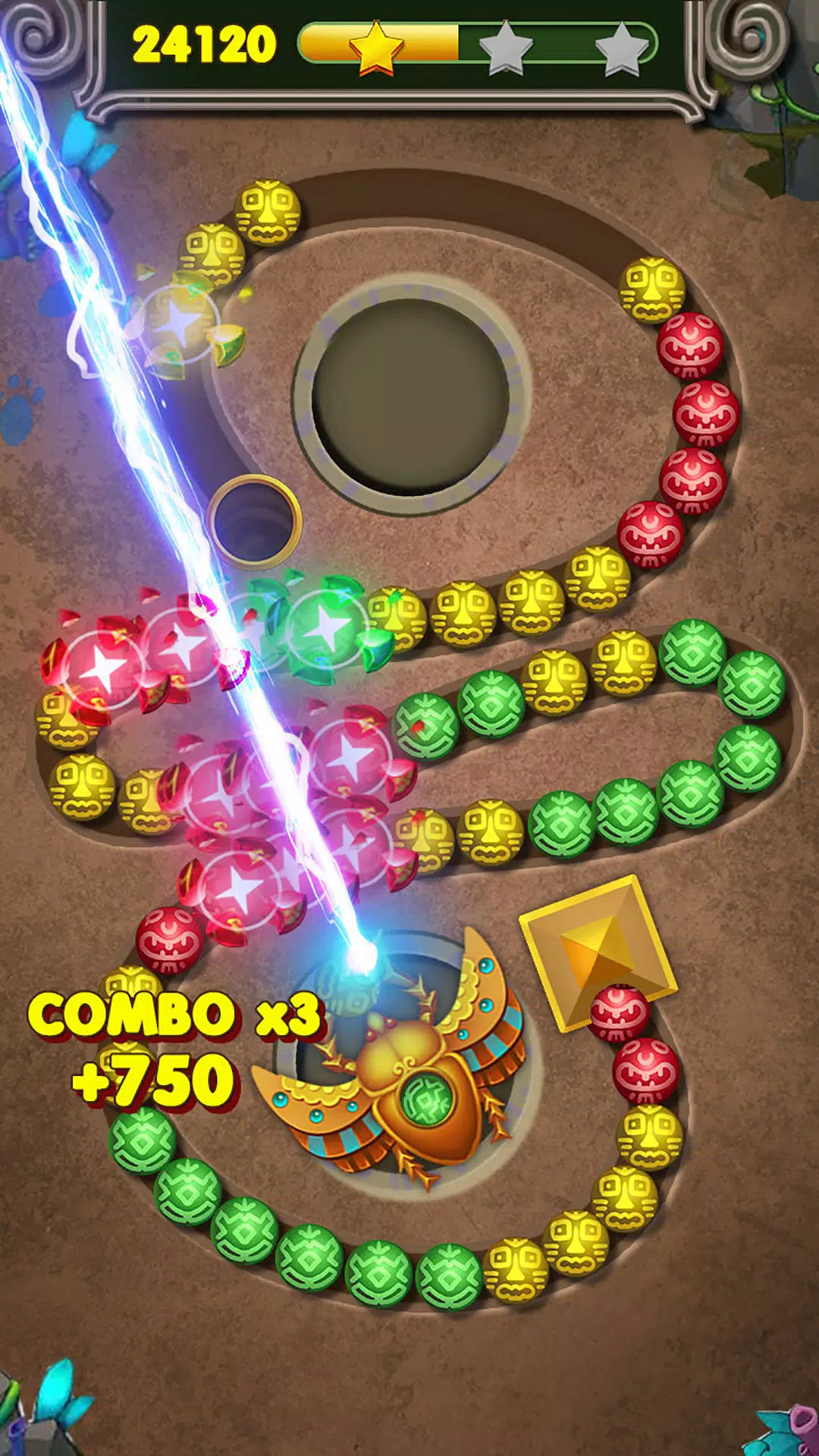 Jungle Marble Blast 3應用截圖第2張