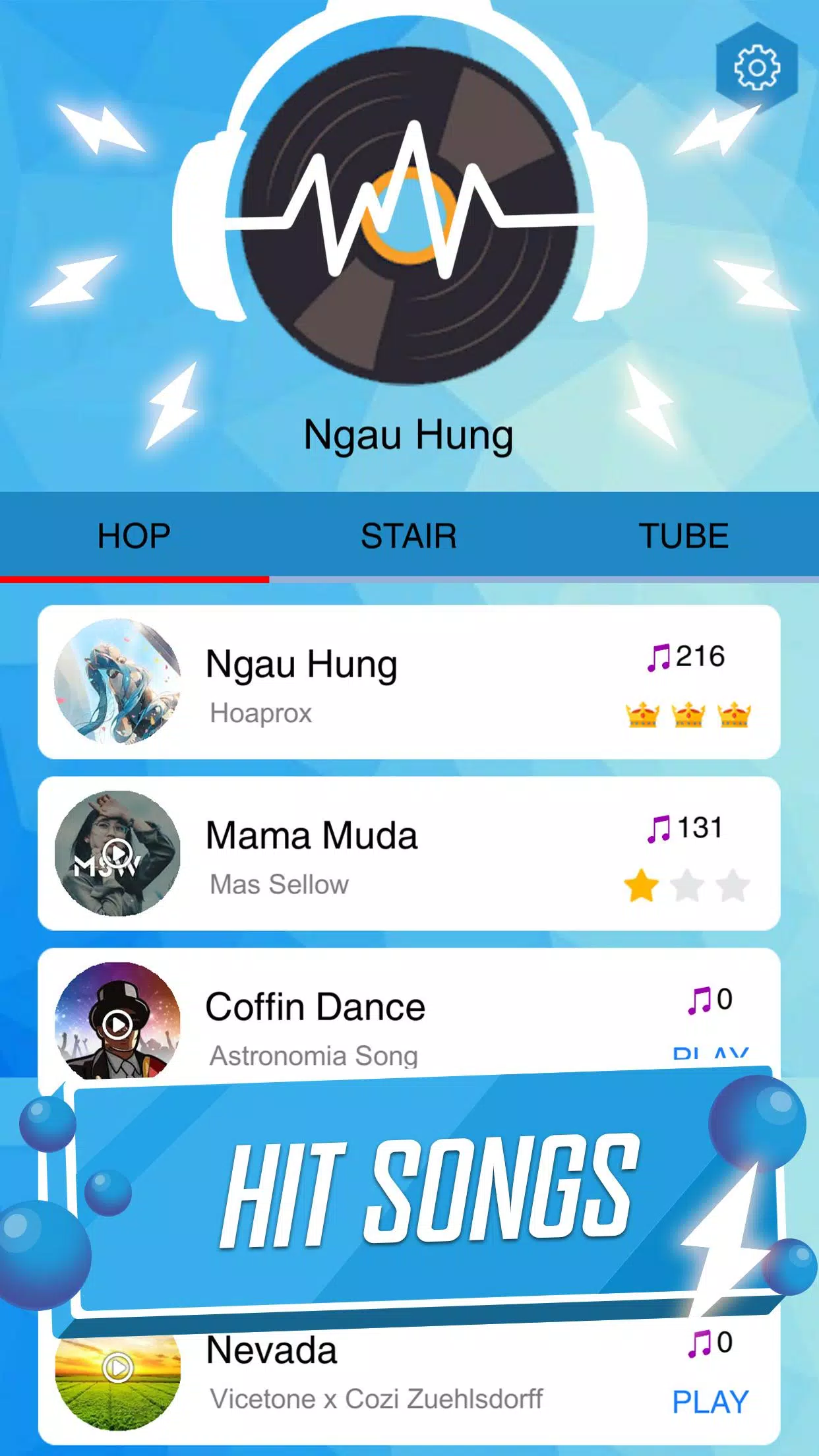 Color Music Hop Ball Games स्क्रीनशॉट 2
