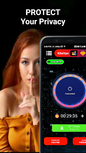 Kite Secure VPN: Proxy Master 스크린샷 2