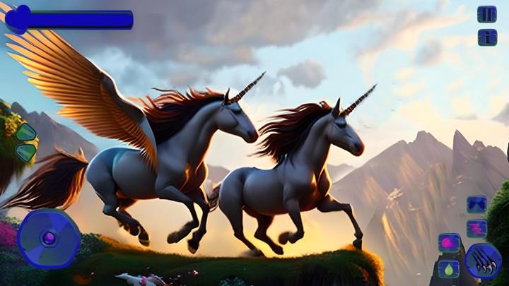 Magic Flying Unicorn Pony Game應用截圖第1張