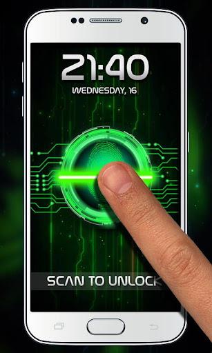 Fingerprint Lock Prank Captura de pantalla 2