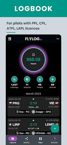 FLYLOG.io - For Pilots Screenshot 1
