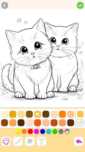 Animal coloring pages games Screenshot 2