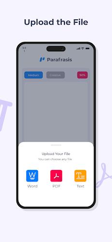 Paraphraser and Summarizer App Скриншот 3