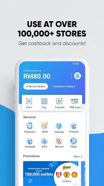 Touch n Go eWallet Mod应用截图第2张