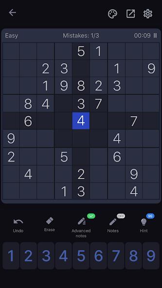 Sudoku - Classic Sudoku Puzzle Mod應用截圖第2張