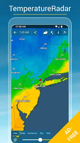 Weather & Radar USA - Pro Скриншот 1