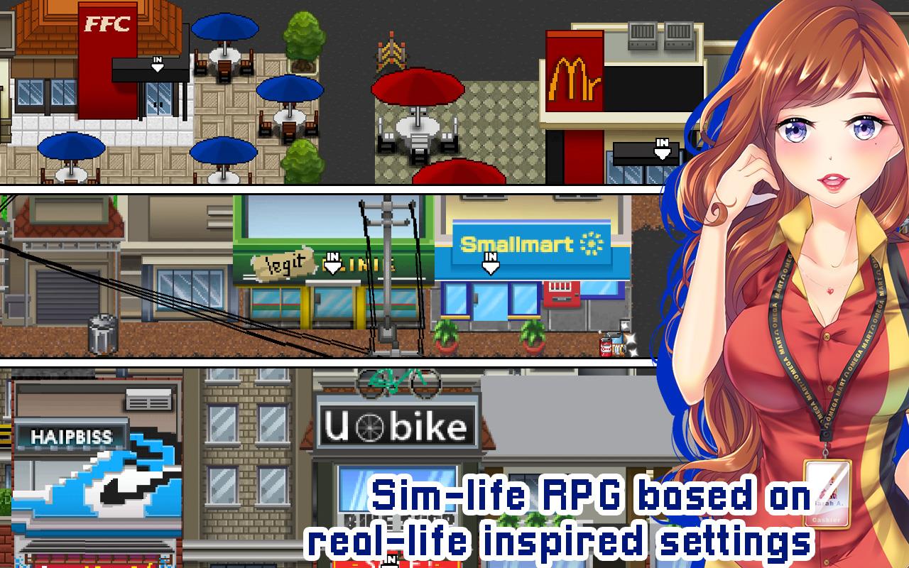 Citampi Stories: Love Life RPG Скриншот 1