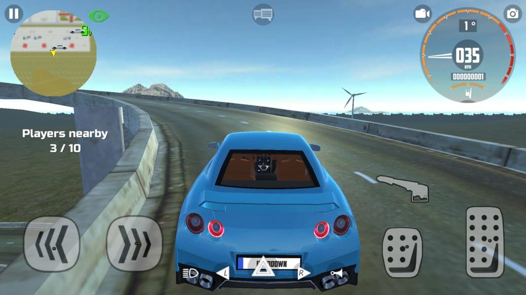 Gt-r Car Simulator स्क्रीनशॉट 3