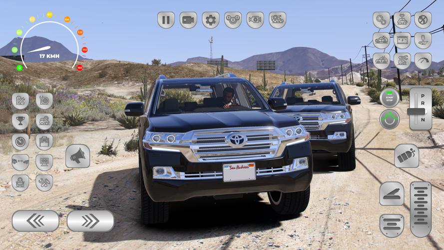 Luxury Land Cruiser Sand Drive स्क्रीनशॉट 3
