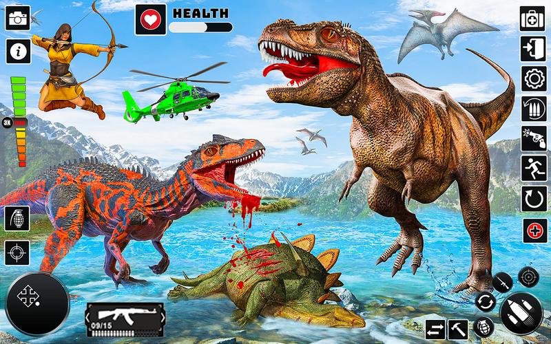 Dino Hunter 3D Hunting Games スクリーンショット 3