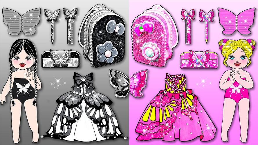 Paper Dolls Diary DIY Dress Up應用截圖第4張