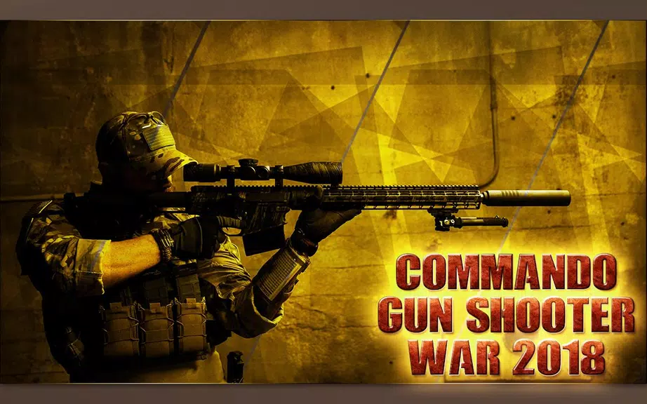 Commando Gun Shooter War 2018應用截圖第1張