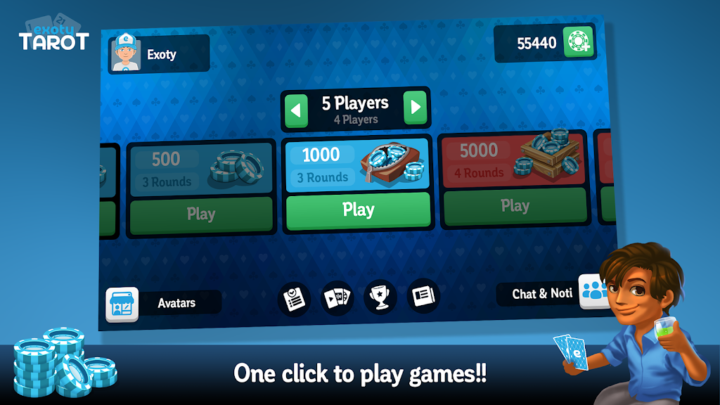 Multiplayer Tarot Game スクリーンショット 2