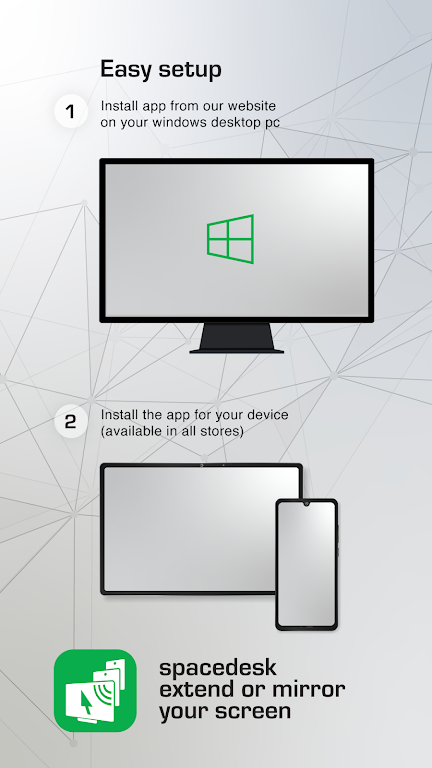 spacedesk - USB Display for PC应用截图第1张