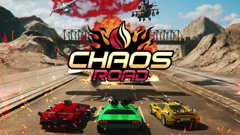 Chaos Road: Combat Car Racing應用截圖第1張