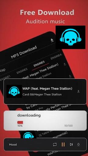 Mp3Skulls Mp3 Music Downloader應用截圖第2張