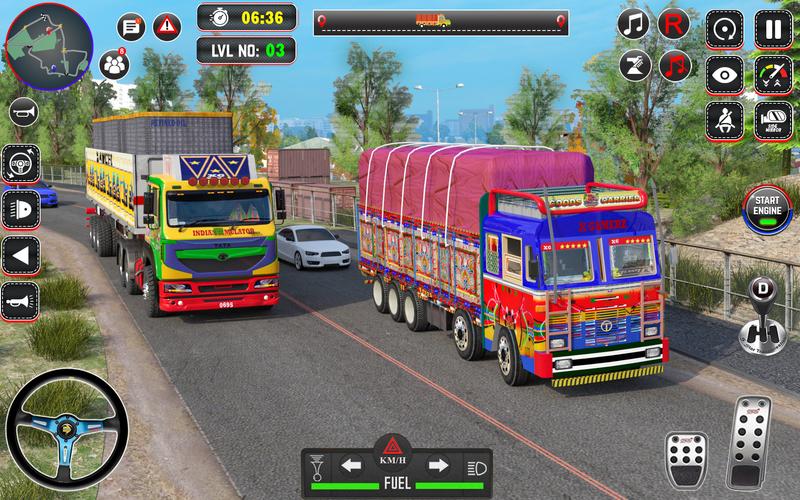 Indian Truck Drive Truck Games Capture d’écran 4