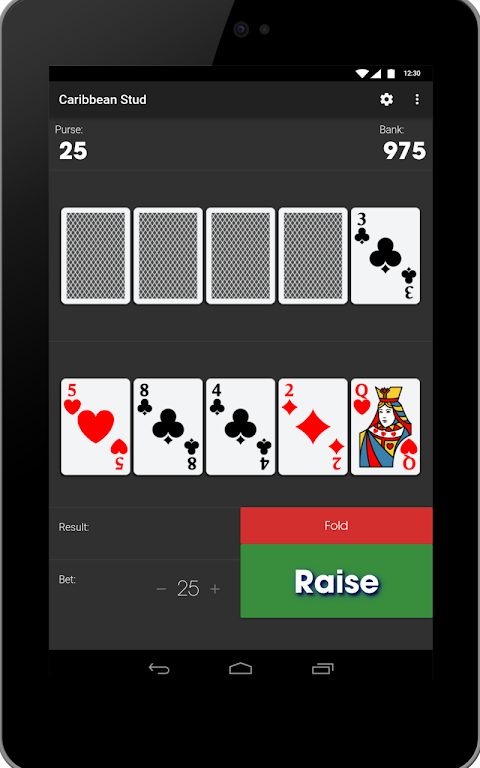 Caribbean Stud - Poker Style Card Game應用截圖第2張