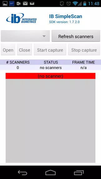IBSimpleScan Screenshot 1