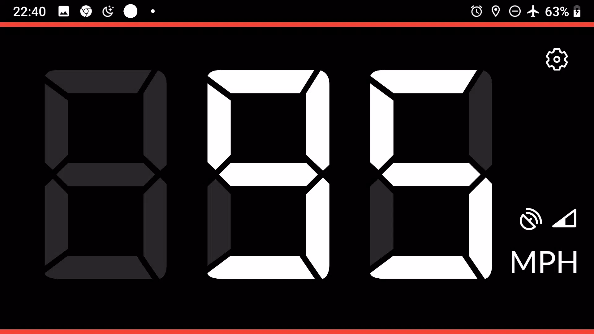 GPS Speedometer Captura de pantalla 2