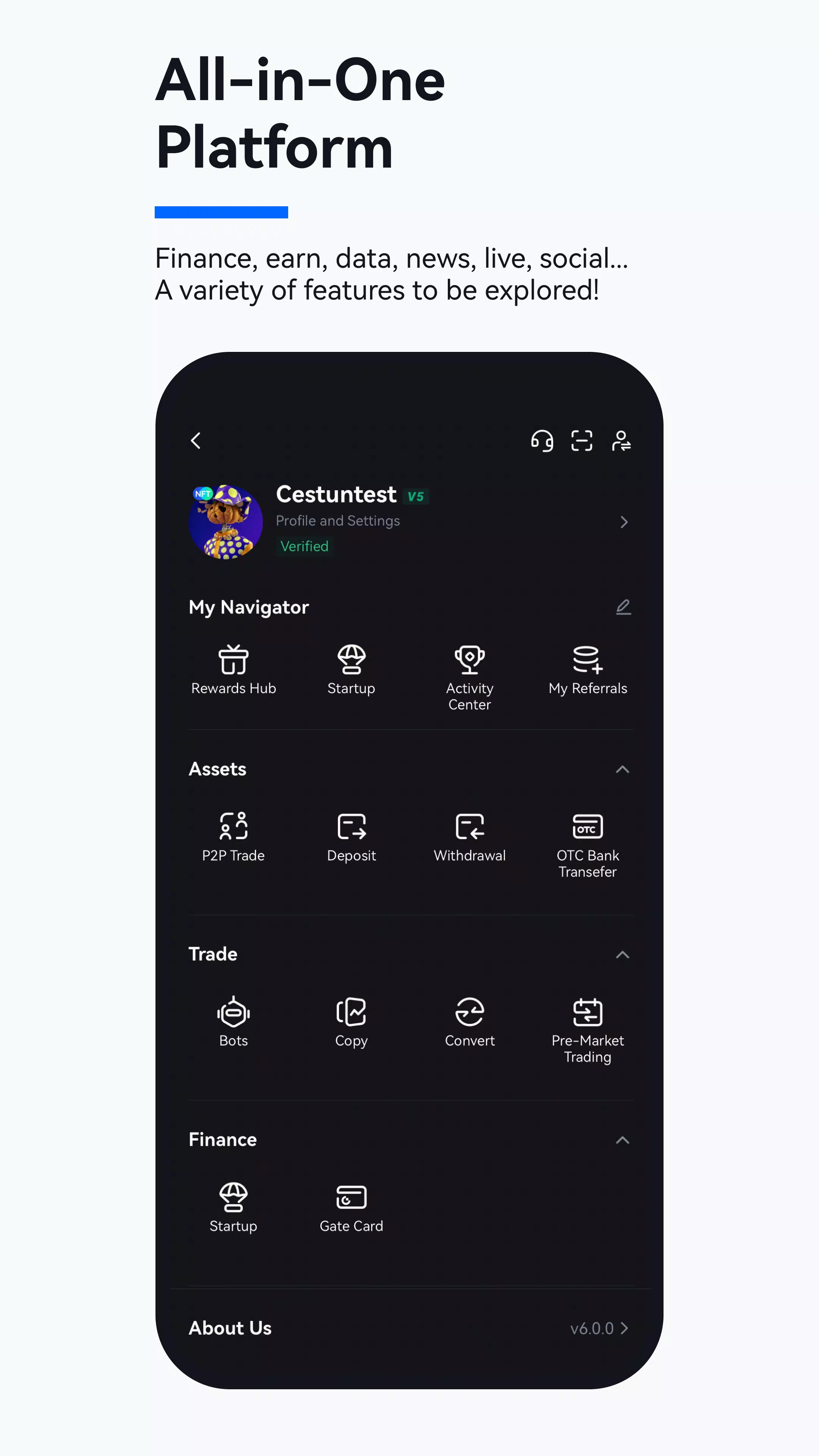 Gate.io - Buy Bitcoin & Crypto 스크린샷 4