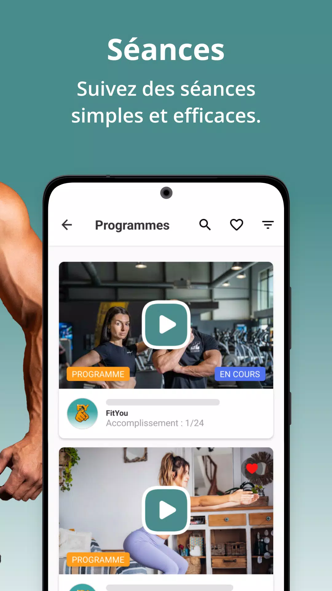 FitYou - Fitness, Nutrition Скриншот 3