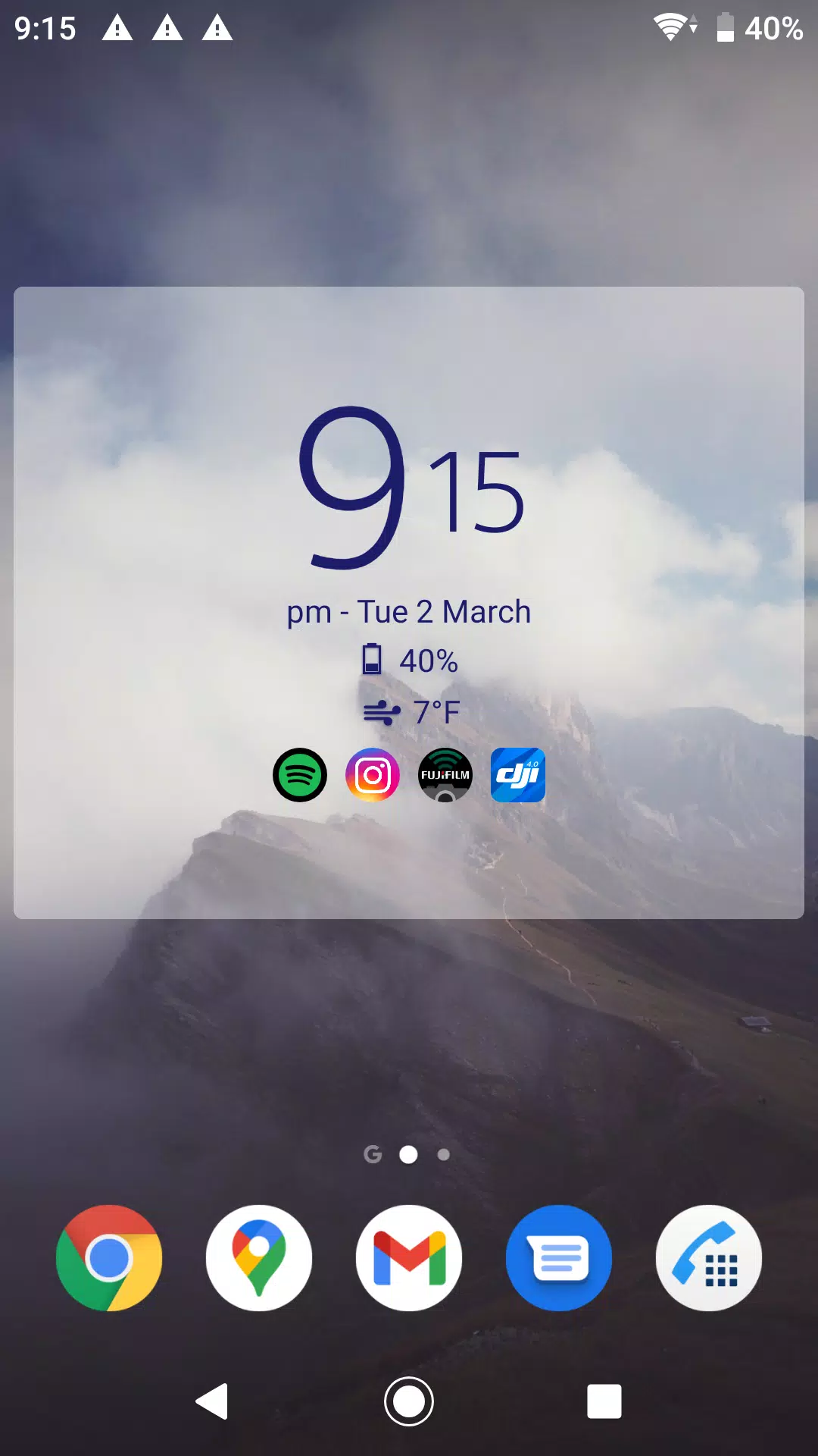 Digital Clock & Weather Widget应用截图第2张