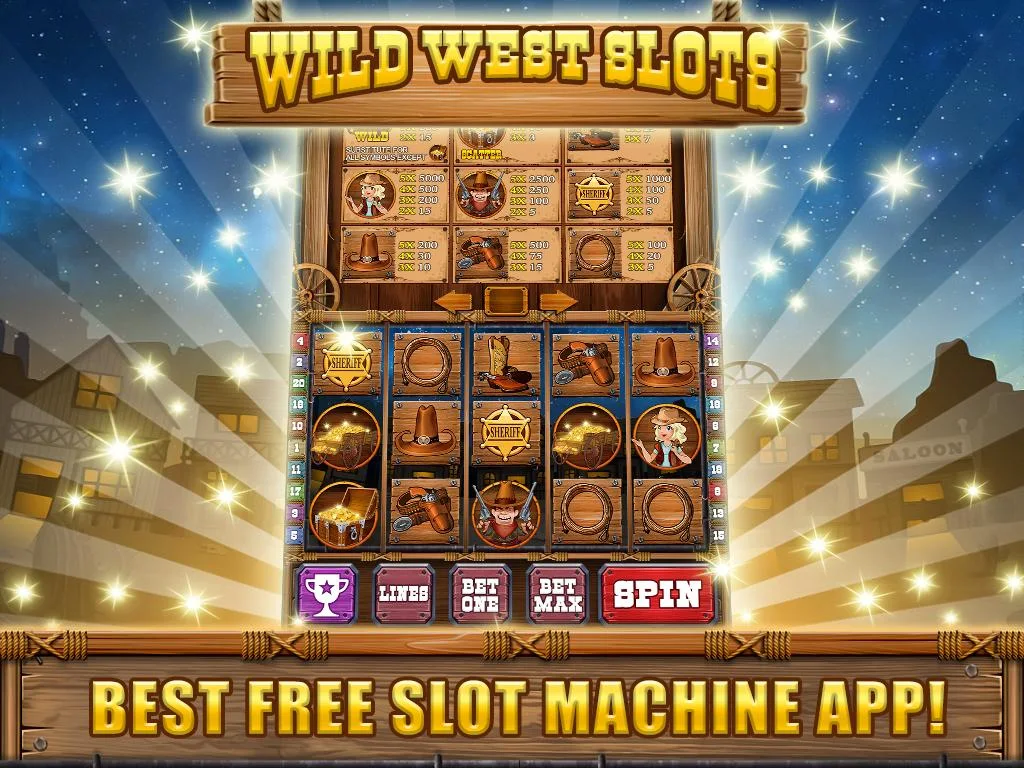 Wild West Slots Bonanza Скриншот 1