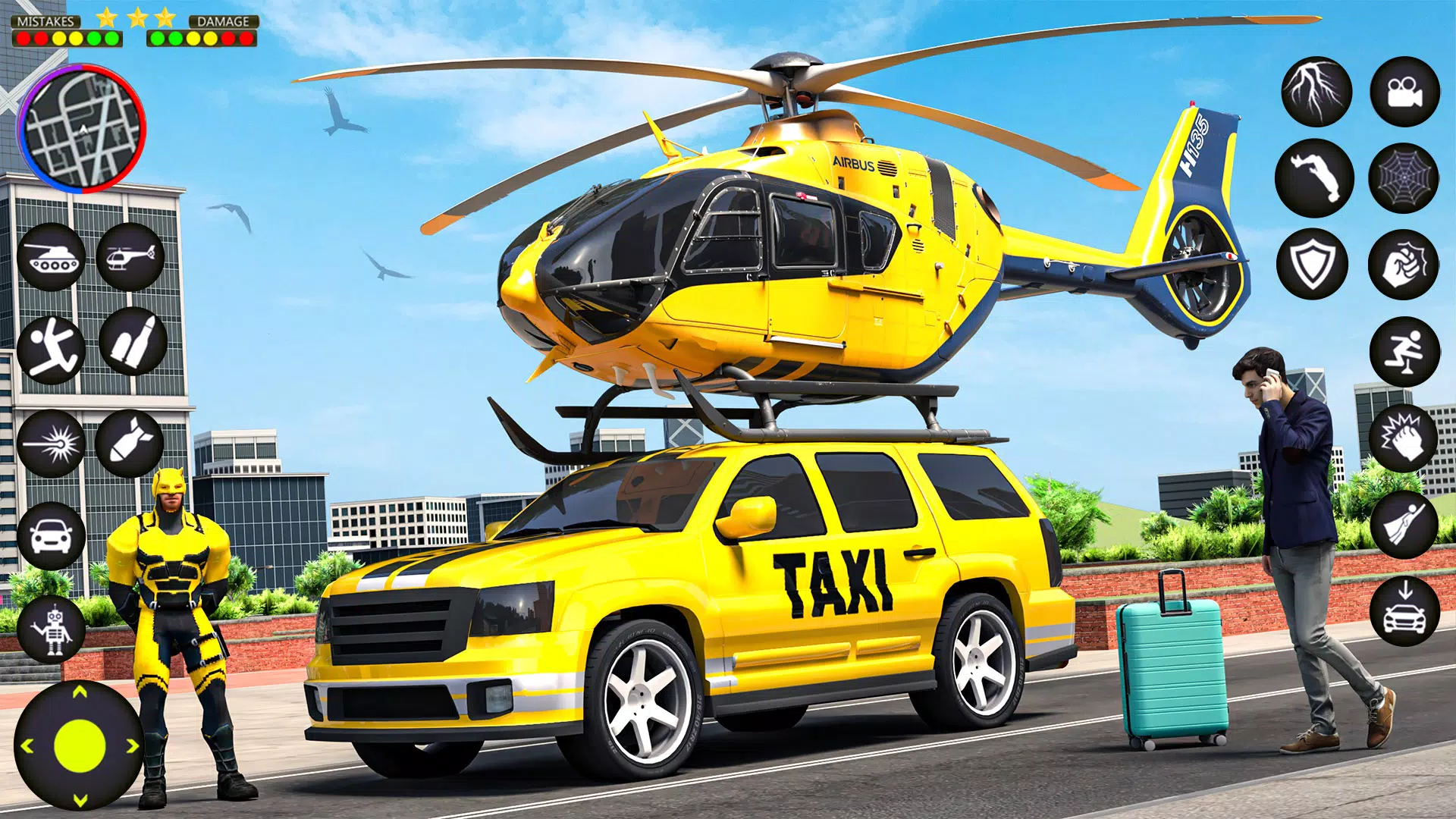 Taxi Driving: 3D Crazy Parking Скриншот 3