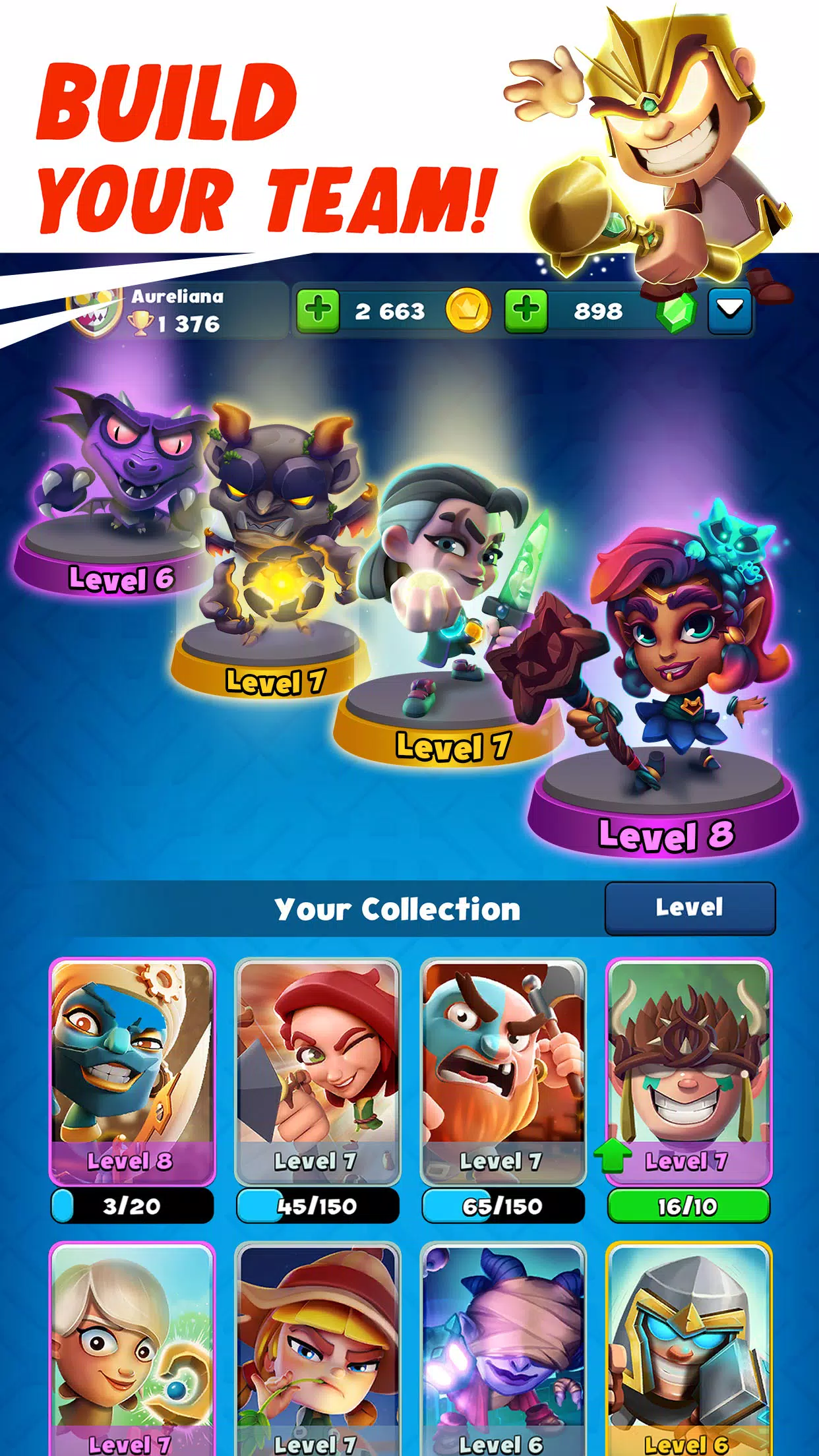 Smashing Four: PvP Hero bump应用截图第3张