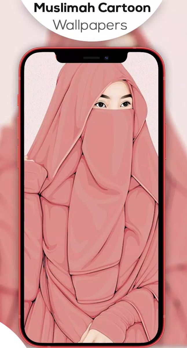 Muslimah Cartoon Wallpapers HD Captura de tela 3