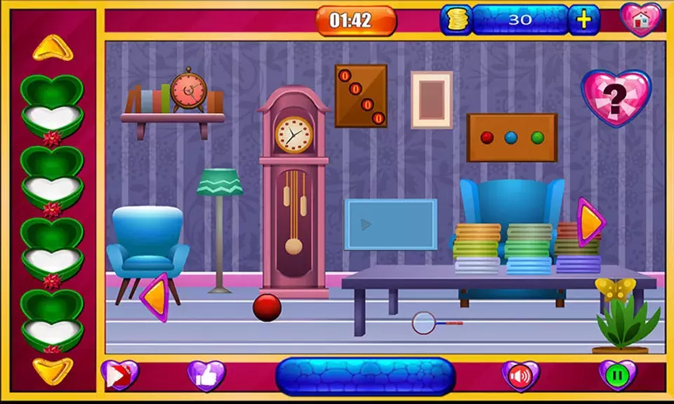 100 Doors Escape - Girl Room スクリーンショット 3