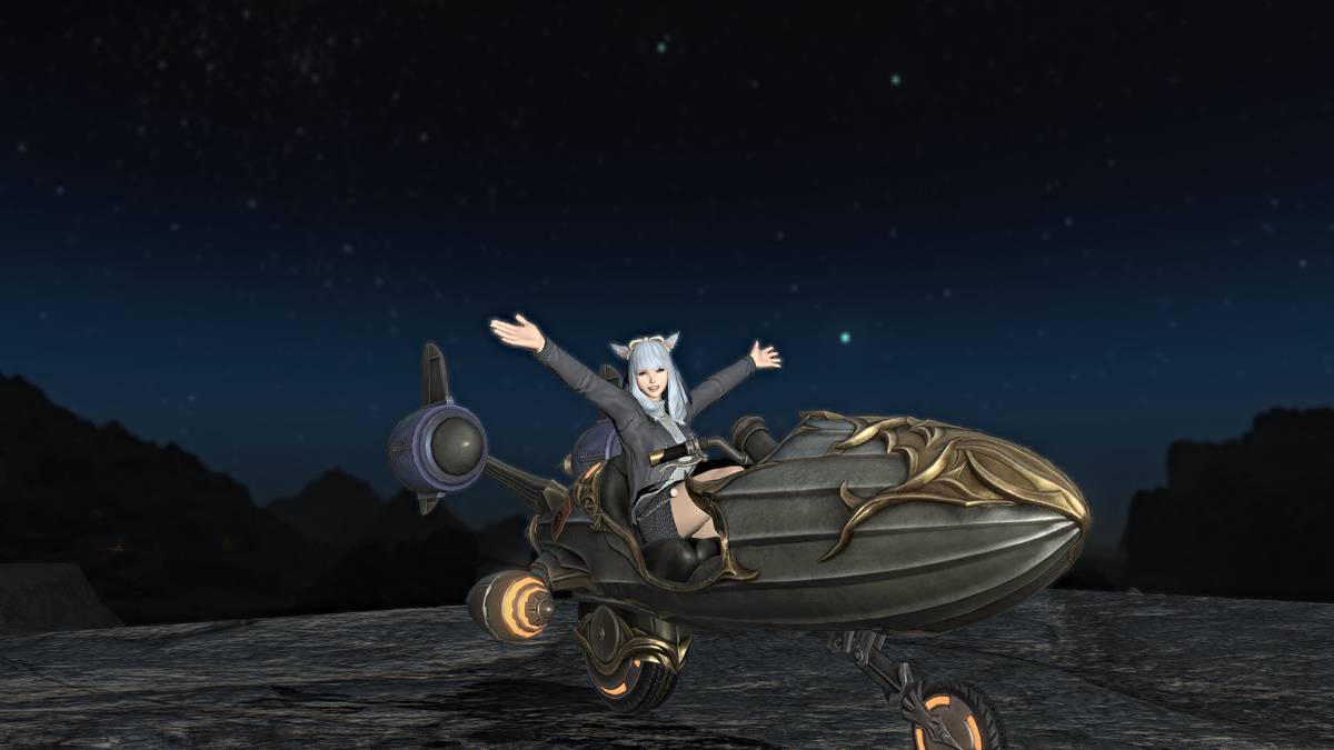 Соколиная гора в Final Fantasy XIV
