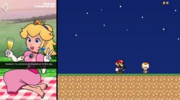 Bowser x Peach: Superstar Sexting Capture d'écran 1