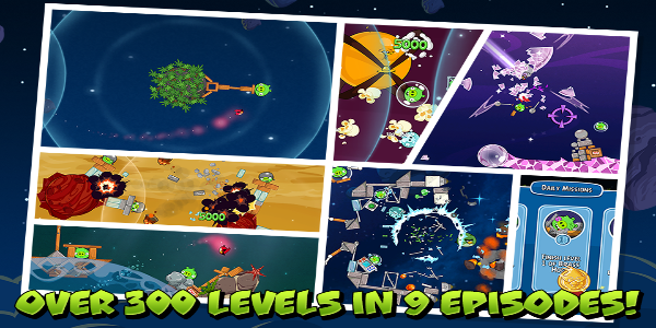 Angry Birds Space HD Скриншот 3