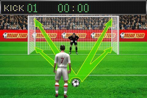 Football penalty. Shots on goa スクリーンショット 4