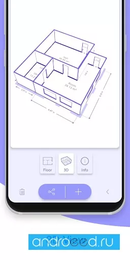 AR Plan 3D 자 – Floor Plan 줄자 스크린샷 4