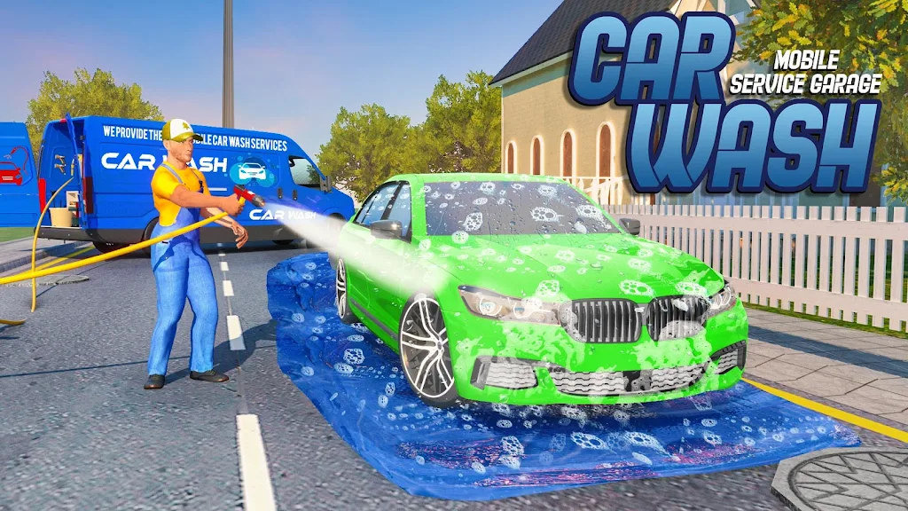 Mobile Car Wash: Car Games 3d Screenshot 2