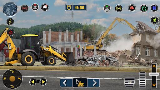 Heavy Excavator JCB Games スクリーンショット 4