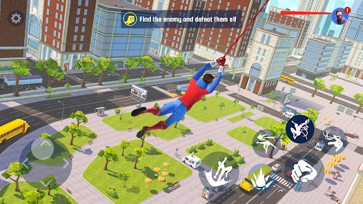 Spider Fighting: Hero Game Mod 스크린샷 2