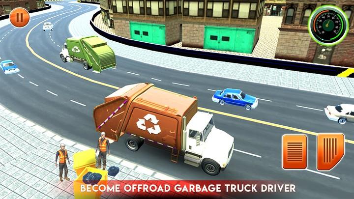 City Garbage Truck Driving Sim應用截圖第1張