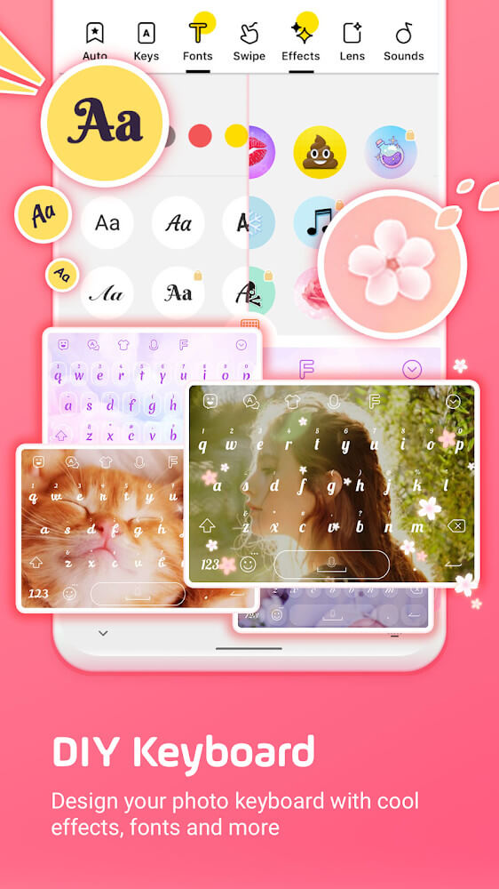 Facemoji AI Emoji Keyboard スクリーンショット 1