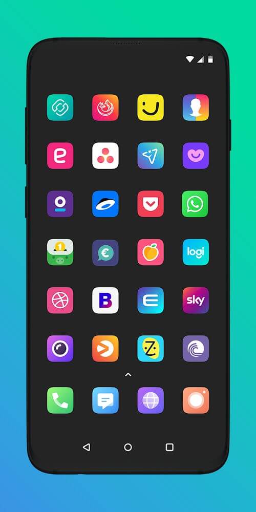 Borealis - Icon Pack Mod Captura de tela 3