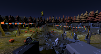 Ghoulish Golf: Broomstick Bonanza Screenshot 1