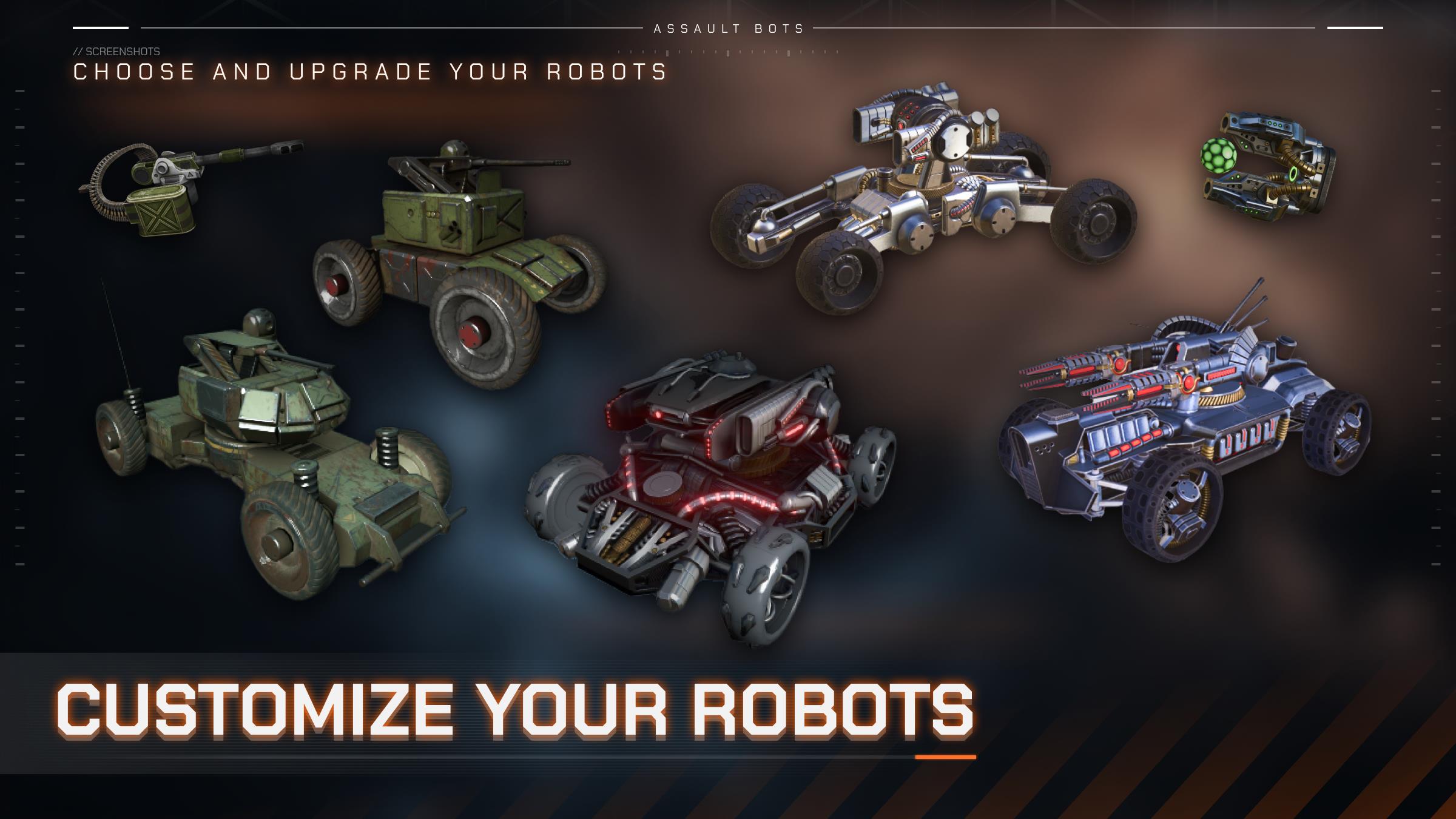 Assault Bots: Multiplayer應用截圖第2張