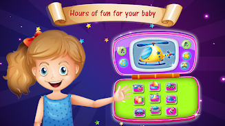 Baby phone - kids toy Games Captura de pantalla 1